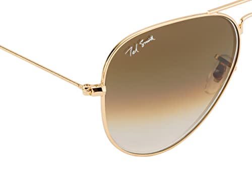 Image of Ted Smith Mens Womens Polycarbonate Uv Protection Metal Pilot Sunglasses