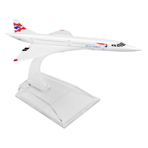 SimplyAir 1/400 British Airways G-BOAC Airplane Model Kits die-cast alloys Airplane Model for Collection and Display Cover