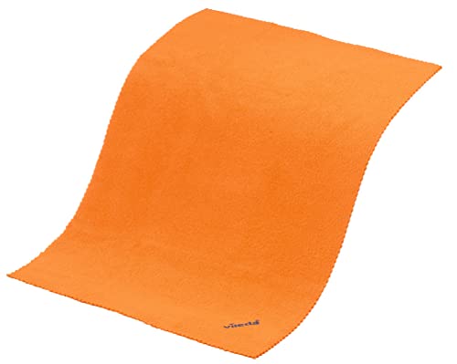 Vileda Microfibre Cloth - Dust Removal Without Swirling - 1 Pack, Orange, 1er Pack - Image 2