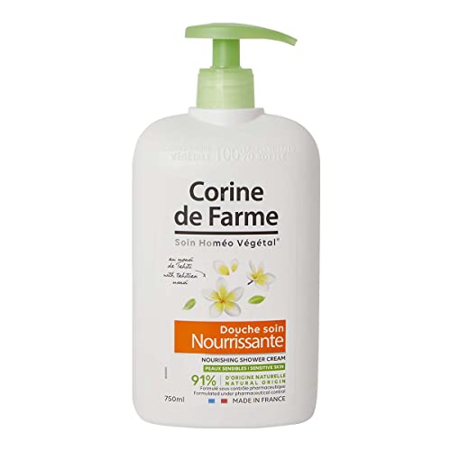 Douche soin nourrissante au monoï de tahiti pour peaux sèches