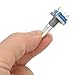 Vomeko 10 PCS 360° Rotary Encoder Switch 5 Pin Digital Potentiometer with Push Button (20mm D Shaft 30 000+ Cycles) for Industrial & Electronics