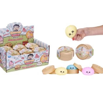 Kawaii Squeezey Dumpling, Soft Squishy Toy, 8.5cm
