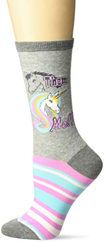 Image of K. Bell womens Funny Animal Crew Socks - 1 Pairs - Cool & Cute Wordplay Novelty Gifts