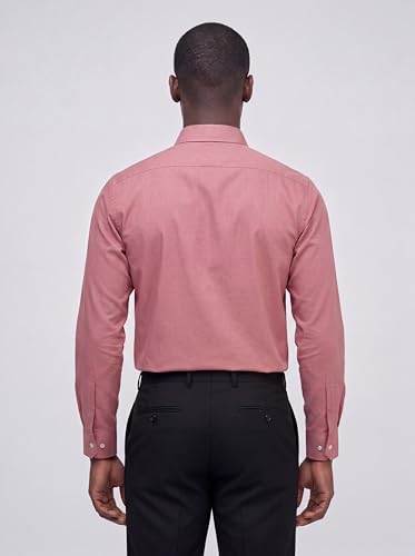 Image of INKAST Men's Cotton Blend Plain Formal Shirt | Full Sleeves Solid Shirts| Straight Regular Fit | Office and Regular Wear