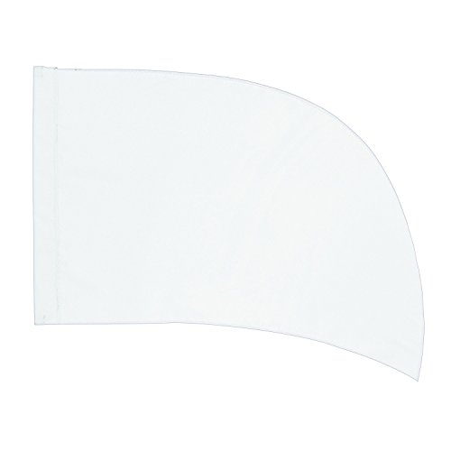 DSI Color Guard Practice Flag (PCS) - Arced - White
