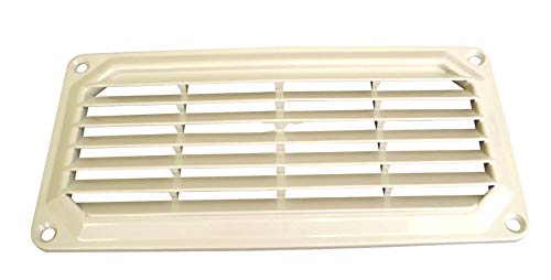 Sea Dog Line Louvered Vent - Plastic, abs louvered vent white