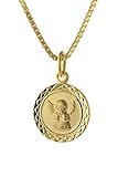 creolen gold 585 christ GROSSE KLASSE FÜR KLEINE LEUTE: Der Gold-Anhänger Kinder verleiht Mädchen und Jungen dezenten Chic und eine sehr charmante Eleganz. Die trendor Kinder-Halskette lässt sich wunderbar kombinieren