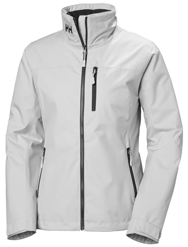 Helly Hansen Damen Crew Midlayer Jacke, Grauer Nebel 2.0, M – Ansicht 1