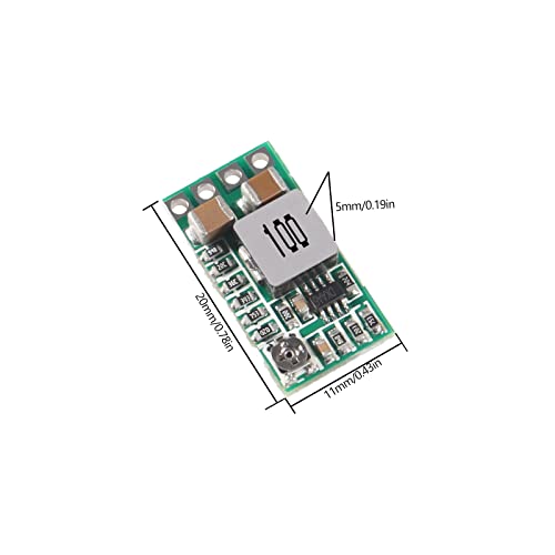 AITIAO 20Pcs 5V Regulator Module Mini Voltage Reducer DC 4.5-24V 12V 24V Step Down to 5V 3A Buck Converter Reduced Voltage Regulator Power Supply Transformer Module