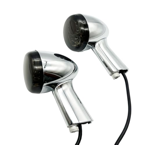 Clignotants arrière moto bullet pour rouler sereinement en Sportster XL883 XL1200 au quotidien