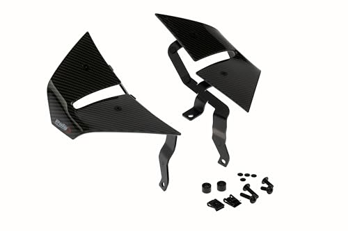 Ailerons aérodynamiques Puig 22459C : max de stabilité et downforce moto sans perçage