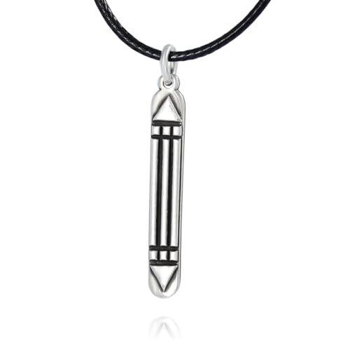 Colgante amuleto atlante de 44mm - Poderoso talismán en plata