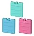 MIK Funshopping Lot de mini cuvettes de refroidissement pour sac à déjeuner et batterie de refroidissement 3 couleurs multicolore