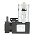 Oilless Vacuum Pump, 1PC DC12V 42W Mini Small Oil Free Pump -85KPa Flow 40L/min for Packing Machines