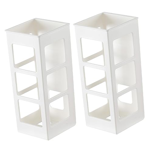 Alipis Wall Hair Tool Organizer 2pcs Hair Tool Storage Boxes Blow Dryer Holder Shelf Trays for Organizing