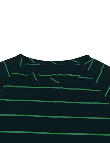 PRETTODAY Boy's Striped T Shirts Raglan Long Sleeve Crew Neck Color Block Tee Casual Basic Blouse Tops4