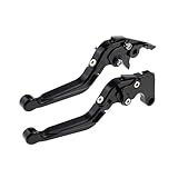 オートバイ用 ブレーキレバー クラッチレバー スズキ用 GSXR1000 GSXR 1000 2001-2004 バイク用 折りたたみ式 伸縮式 ブレーキ・クラッチレバー 調整可能(K)