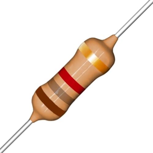 Resistor 1K8 1,8k -1/4W-5% Kit com 100 Unidades - Para Eletrônica