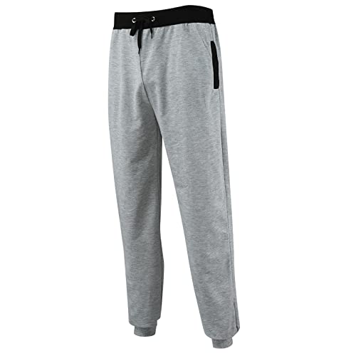 Xmiral Effen joggingbroek voor heren, slipbroek, sportbroek, harembroek met zakken en trekkoord - Afbeelding 4