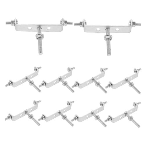 PartyKindom Bike Rear Rack Adapters Set u Shaped Piece Bike Tail Hook Easy Install