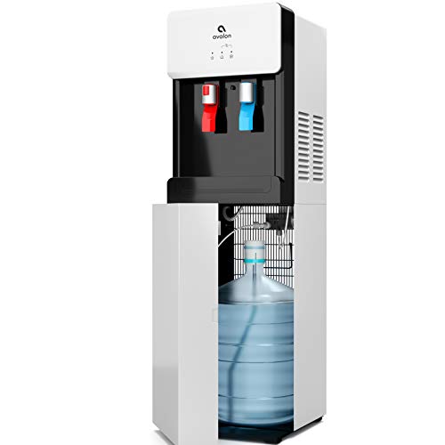 Avalon A6 Touchless Bottom Loading Water Cooler Dispenser - Hot & Cold Water, Child Safety Lock, Innovative Slim Design, Holds 3 or 5 Gallon Bottles - UL/Energy Star Approved #1