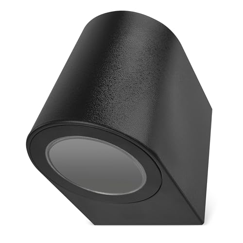 EMOS - Außen-Wandleuchte OCULUS für Haus und Garten mit 1x GU10-Fassung - wasserdichte Gartenbeleuchtung für 1x Reflektor-Birne max. 35 W - Leuchtkörper mit Kunststoff-Gehäuse zur Wandmontage EMOS - Außen-Wandleuchte OCULUS für Haus und Garten mit 1x GU10-Fassung - wasserdichte Gartenbeleuchtung für 1x Reflektor-Birne max. 35 W - Leuchtkörper mit Kunststoff-Gehäuse zur Wandmontage