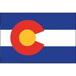 Flag State Colorado Poly 2ft X 3ft by Extracart