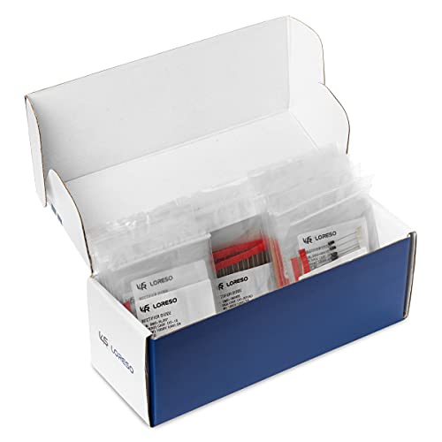Diode Assortment Kit Box, Pack of 600pcs 20 Models - 1N4001 1N4002 1N4004 1N4007 1N5399 RL207 1N5400 1N5401 1N5404 1N5408 FR107 FR207 HER107 UF4007 1N5817 1N5819 SR5150 1N4148 DB3 1N5349B 30pcs Each