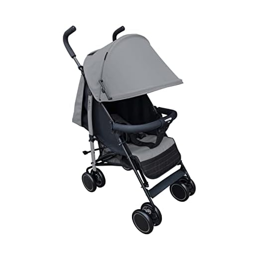 Carrinho De Passeio Para Bebê Park Até 15kgs Cinza – Voyage