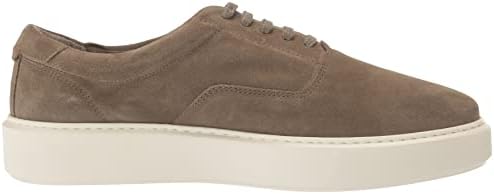 HUGO Full Suede Lace Up Sneaker Stone Beige | Image 5