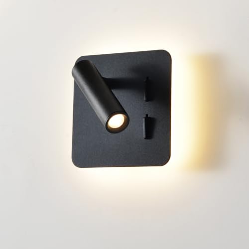 Lámpara de lectura orientable 180° ideal para cabecero de cama en hoteles