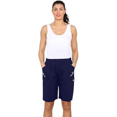 Faozo Women's Stretch Fit Summer Shorts Cover