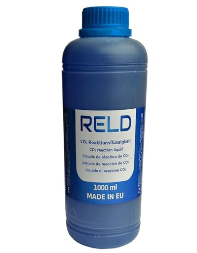 RELD Comprobador de Juntas de la Cabeza del Cilindro con Fluido de reacción de CO2 Comprobador de Fugas de CO2 de Motores 1000ml 1L