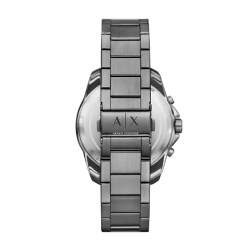 Image of Armani Exchange A|X Dive-Inspired Stainless Steel Watch for Men