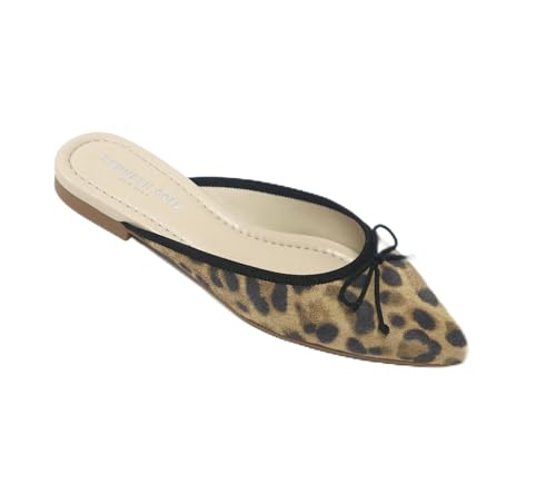 Kenneth Cole New York Nora Mule Leopard Suede 8