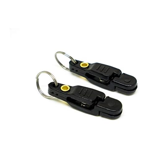 Bimini Lures Pro Snap Weights for trolling - Black Clip (Black - 2 Clips per Pack) Cover