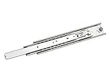 Accuride, 22-Inch, Heavy-Duty Full-Extension Drawer Slide, 273-Lbs. Load Rating, 1 Pair – Latches, C