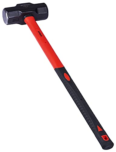 Amtech Sledge Hammer Drop-Forged Steel Heat Treated Head for Demolition Ground Work and Fence Post Tasks (4.5kg (10lb))