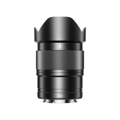 YONGNUO 35MM F1.8 E Mount Lens, STM Auto Focus Prime Lens, f/1.8 Lens for Sony E Mount APS-C Mirrorless Cameras ZV-E10 A6000 Series