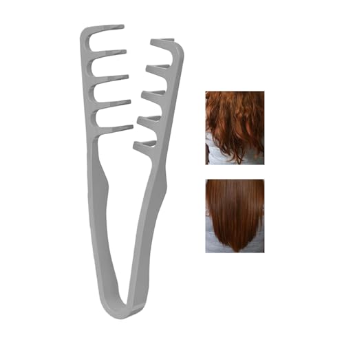 Pettine Per Capelli Con Pinza, Pettine Per Texture, Strumento Volumizzante Per Radici, Pettines Per Acconciatura Da Uomo, Pettini Per Coprire Le Cuciture, Volumizzante Denti Larghi, Styling Accessory