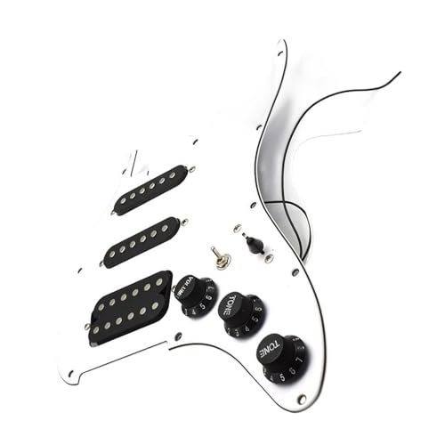 Pickguard guitare SSH double bobine pour remplacer une plaque usée facilement - 2