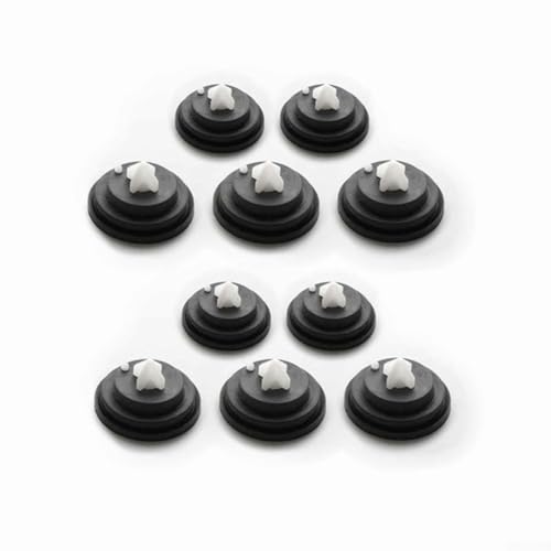 Diafragma de goma, 10 arandelas de diafragma de goma de repuesto para válvulas de llenado Siamp, diafragmas de válvula flotante para inodoro de baño
