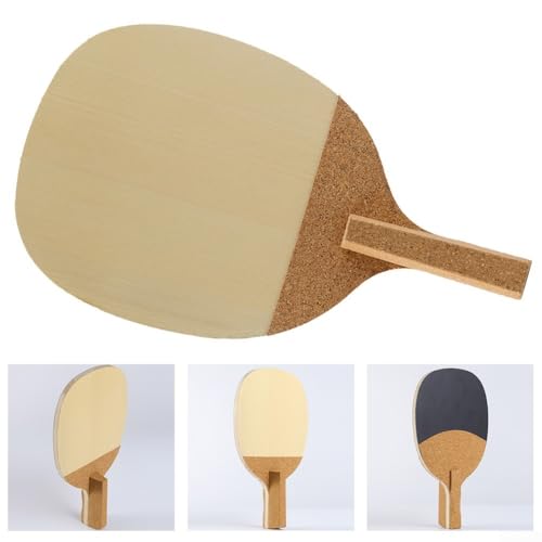 Table Tennis Racket Blade Made of Cypress Wood with Arylate Carbon Fibre Layer - Image 4