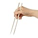 Bambuddha 8.3 Inch To Go Twin Bamboo Chopsticks - 100 Durable, Individually Wrapped, Ideal For Cafes And Restaurants