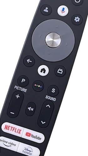 Image of Compatible with Vu Google Smart TV Remote | Suitable for 43CA, 65CA, 43VIBE, 50VIBE, 55VIBE & 65VIBE Vibe TV | Premium Series QLED UHD 4K TV Remote | No Voice Command