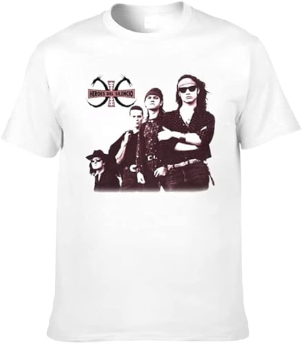New T Shirt Black Tops for Men Men T Shirt Heroes del Silencio Senderos De Traicion T-Shirt Summer Teeshirt Plus Size
