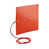 Yhenlovtt Calentador de 100 K, termistor de 200 mm, almohadilla de calefacción de 400 W, silicona X (220 V)