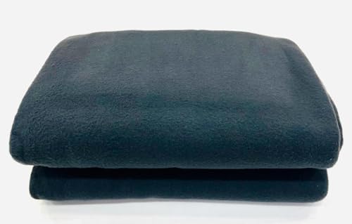 Bombay Dyeing All Season Double Bed Very Soft & Cozy Light Weight Poly Acrylic Fleece Blanket. (Size : 220 cm x 240 cm) (Black)-image-18