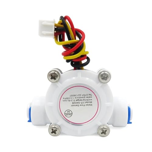 Capteur de débit d'eau 1,75 MPa débitmètre turbine 3/8 pouce DC 5V 18V