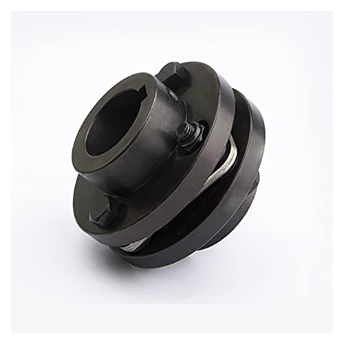 DINGGUANGHE-CUP Coupler Diaphragm Coupling Single Double Diaphragm Couplings Expansion Sleeve Rigid Flange Shaft Coupler Metal (Inner Diameter : DJM0)
